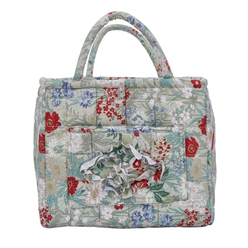 Boho Fabric Storage Basket, Large Capacity Laundry Basket, 12.2'' x 10.23'' x 10.23'' Collapsible Laundry Hamper with Easy Carry Handles (C Multi-Color 4, L) - color: C Multi-Color 4