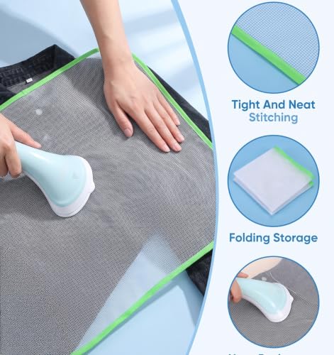 3 Pcs Pressing Cloth for Ironing - Ironing Cloth to Protect Clothes