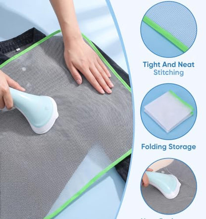 3 Pcs Pressing Cloth for Ironing - Ironing Cloth to Protect Clothes