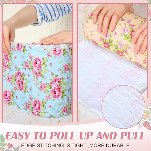 36 Pack Reusable Kitchen Cloths Cotton Towels, Countryside Flowers - style: Countryside Flowers
