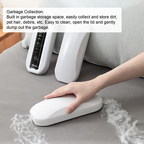 Manual Crumb Sweeper, Table Crumb Sweeper, Reusable Handheld Crumb Sweeper Home Soft Hair Debris Collector for Table Bed Sheet Clothes Sofa