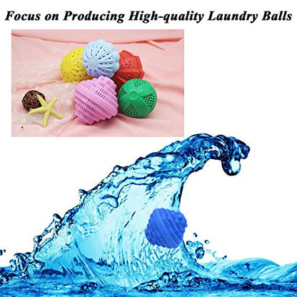 Laundry Balls Set, Eco-Friendly Laundry Balls, 2Pack, Blue - color: 2Pack,Blue