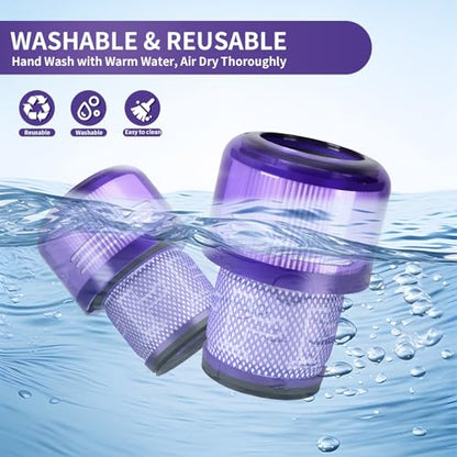 OTTWL V11 V15 Vacuum Filters Replacement Compatible with Dyson V11 V15 - style: V11 filter