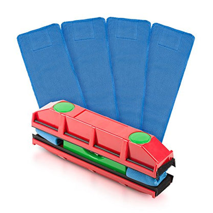 Tyroler Pack of 4 Microfiber Cloths for Glider Magnetic Window Cleaner
