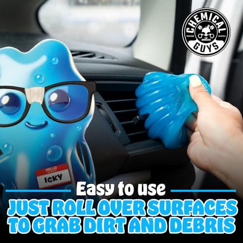 Chemical Guys, 9-Piece Interior Car Cleaning Kit, Cleaner, Gel, Brushes - style: KIT