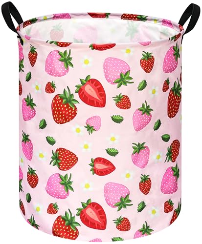 Round Laundry Basket Storage Bins Nursery Hamper Gift Baskets for Home,Office,Home Decor - color: VBNMK202510231