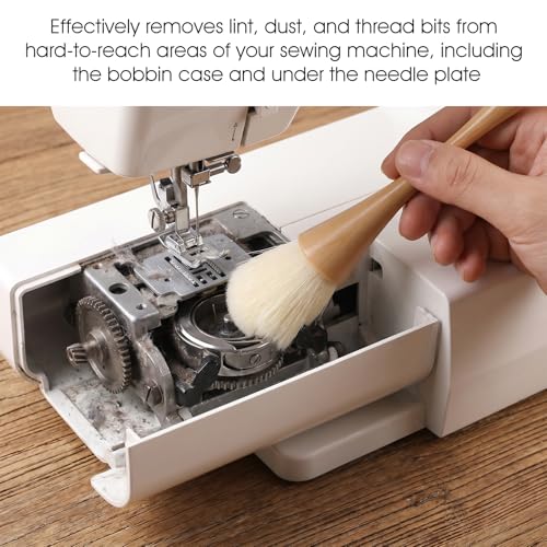 2-Pack Sewing Machine Cleaning Kit, Duster Brush, Dust Cleaning Brush for Keyboard, Quilting and Craft Tool