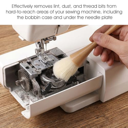 2-Pack Sewing Machine Cleaning Kit, Duster Brush, Dust Cleaning Brush for Keyboard, Quilting and Craft Tool