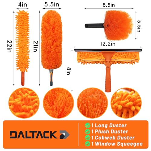 20 Foot High Dusters for Cleaning with 3-12 Foot Heavy Duty Extension Pole - size: 12 FT