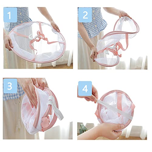 2 Pack Drying Rack Clothing Collapsible Laundry Basket 23'' Folding Hanging Dry Net Mesh Dryer with Hook for Clothes Drying Household Lingerie Sweater Blouse Herb (1Tier+2Tier)