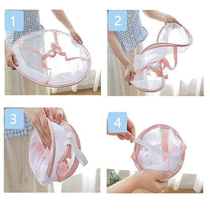 2 Pack Drying Rack Clothing Collapsible Laundry Basket 23'' Folding Hanging Dry Net Mesh Dryer with Hook for Clothes Drying Household Lingerie Sweater Blouse Herb (1Tier+2Tier)