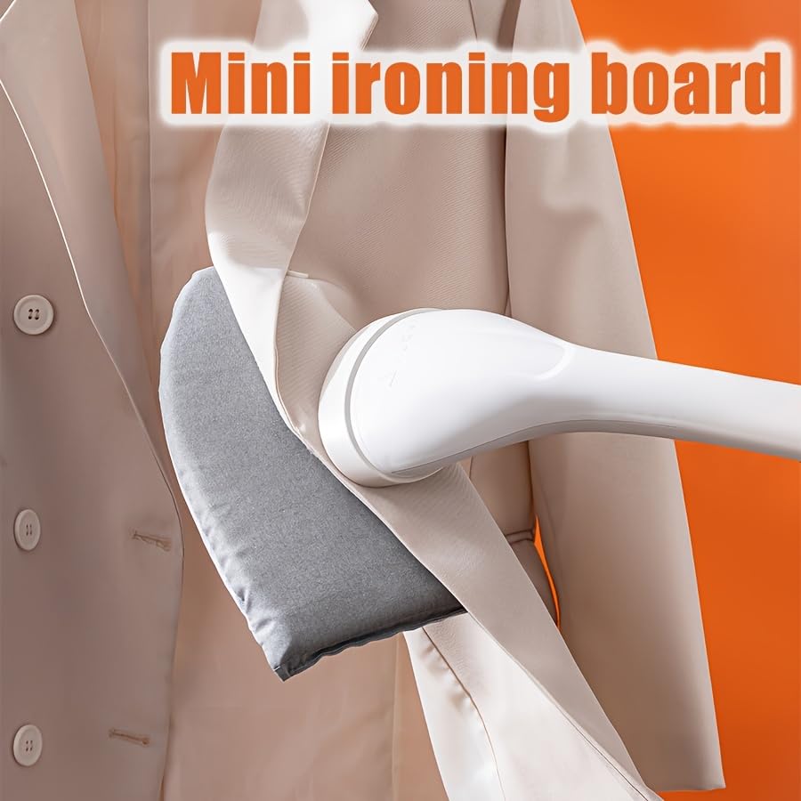 1 Pack Mini Foldable Ironing Board – Portable Tabletop Sleeve Ironing Mat for Shirt Collar, Cuffs & Small Garments – Compact Travel Iron Press Stand for Home Sewing & Craft (1 Pack)