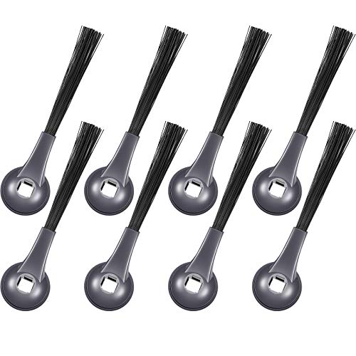 Honoson 8 Pieces Side Brushes Replacement Part Compatible with Shark ION Robot IQ R101AE (RV1001AE), RV1100, RV1101, RV2011DRUS, RV912S, 102KY1000, UR1105ARUS Vacuums Cleaner Accessory