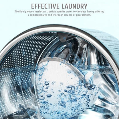 Zipper Laundry Bag 2 Pack Mesh Laundry Bag for Delicates Lingerie Wash for Underwear Fine Mesh Washer for Machine Washing 6.69 X 5.90 X 5.90 in