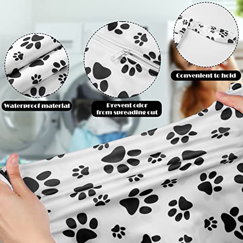 Shappy 2 Pack Wet Dry Bag Travel Laundry Waterproof,Astronaut - style: Paw