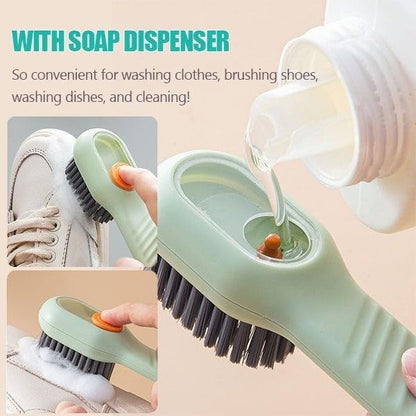 2 in 1 Multifunction Cleaning Brush Soap Dispenser,