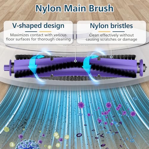 Replacement Parts Accessories Compatible with Narwal Freo Robot Vacuum ONLY