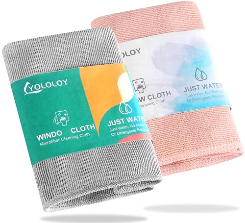 Basic Package - Enviro Cleaning Cloth Cleans without leaving a trace. For Household Enviro Dusting Cleaning Homes, Cars, Bars, Office, Solving Problems, Only Water Is Needed To Complete The Cleaning. - color: Enviro Cloth (Grey & Pink)