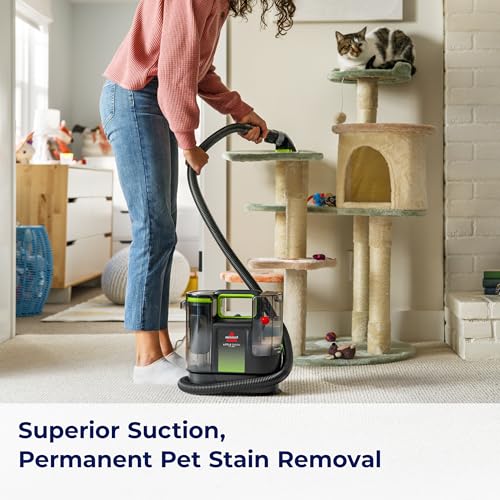 BISSELL Little Green Max Pet SmartMix Carpet Cleaner, 38572 - style: Little Green Max Pet SmartMix