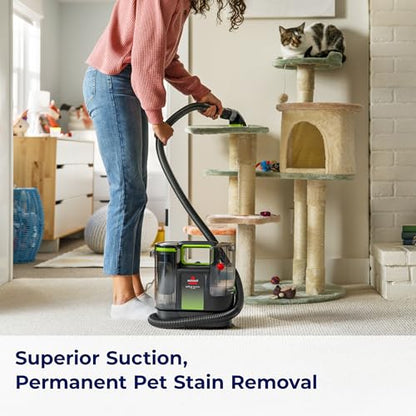 BISSELL Little Green Max Pet SmartMix Carpet Cleaner, 38572 - style: Little Green Max Pet SmartMix