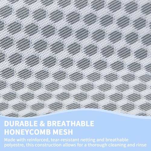 12PCS 12X16IN Laundry Bags Mesh Wash Bags for Strong Zipper - size: 12PCS-12X16IN