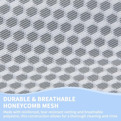 24PCS 12X16IN Laundry Bags Mesh Wash Bags for Strong Zipper - size: 24PCS-12X16IN