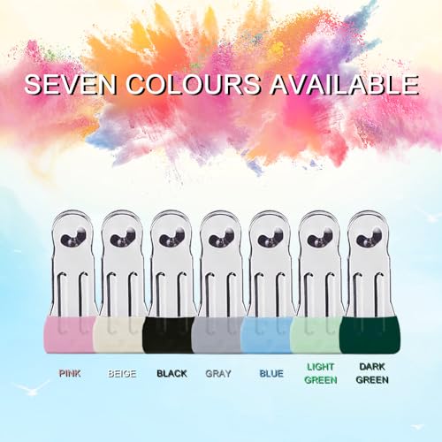 Stainless Steel Clothes Pins For Hanging Clothes, Laundry Clips, Heavy Duty Outdoor, Bag Clips For Socks, Towels, Snacks, Photos (66, Blue) - color: Blue