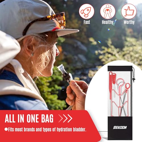 Feekoon Reservoir Hydration Bladder Cleaning Kit for Hydration Backpack
