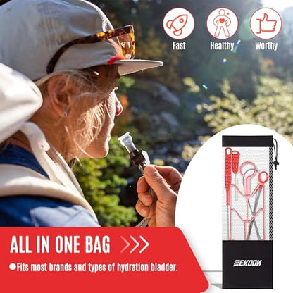 Feekoon Reservoir Hydration Bladder Cleaning Kit for Hydration Backpack