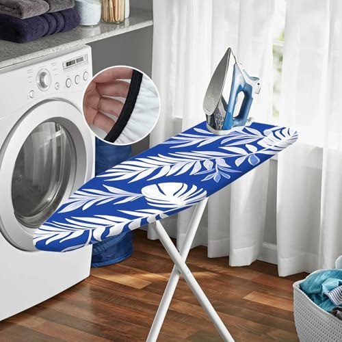 Nuxovilar Tropical Leaves Ironing Board Cover 15x54 Polyester - color: Ycr01982, size: 15×54 inch