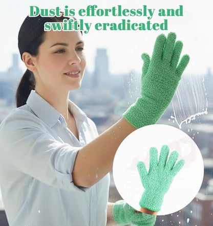 Microfiber Gloves for Plants, Microfiber Plant Cleaning Gloves