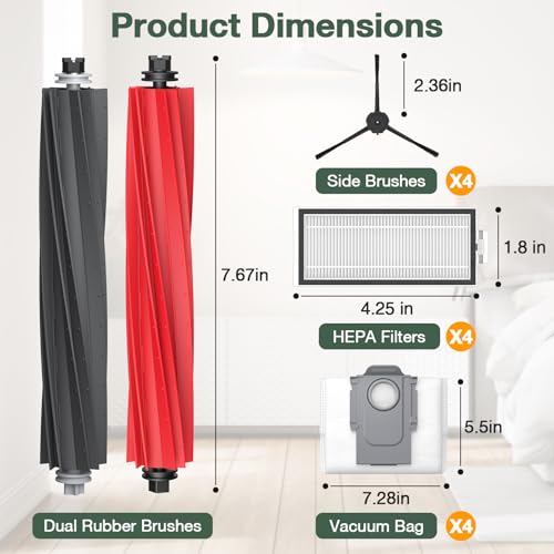 Q5 Max+ Accessories for Roborock Q5 Max+, Q5 DuoRoller+, Q5 Pro+, Q8 Max+