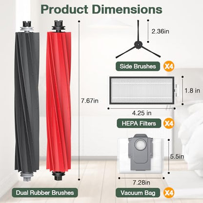 Q5 Max+ Accessories for Roborock Q5 Max+, Q5 DuoRoller+, Q5 Pro+, Q8 Max+