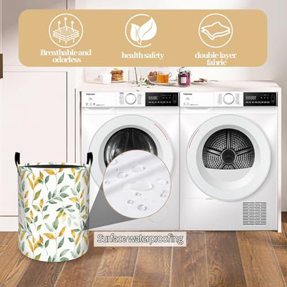 Elegant Crow with Red Flowers Laundry Basket, Dorm Nursery Foldable Gothic Laundry Hamper Organizer for Bathroom Decor, Toy Clothes Storage Box for Bedroom 19.7x15.7 Inch - style: Crow04