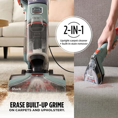Shark CarpetXpert Upright Carpet & Built-in Stain Cleaner, 3 Tools, EX151 - style: CarpetXpert + Spot & Stain