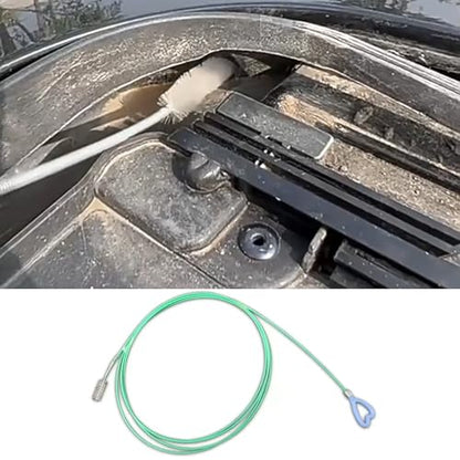 Auto Sunroof Drain Cleaning Tool, Flexible Tube Cleaning Brush, Flexible Drain Brush Extra Long Pipe Cleaners for Car Sunroof, Windshield Wiper Drain Hole (78 Inch)