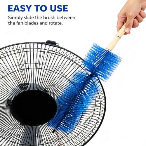Reusable Fan Cleaning Brush Microfiber Duster for Blinds and Vents