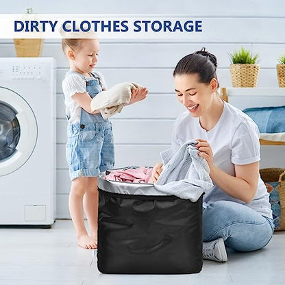 OTraki 20x24 inch Waterproof Wet Bag for Swimsuit 2 Pack, Black - size: 20 x 24 inch