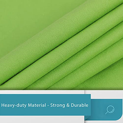LOLOMLO Extra Large Canvas Laundry Bags with Handles & Drawstring Closure, Heavy Duty Tears Resistant Clothes Storage Travel Bags,25.5"x34",Green - color: Green