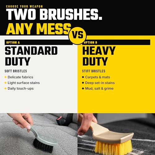 Chemical Guys, The Nifty Interior Detailing Brush for Carpet & Upholstery - size: 1 Pack