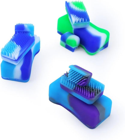Green Piece Magnetic Glass Cleaner Kit - 2 x 16 Oz - Purple Magnet Scrubber