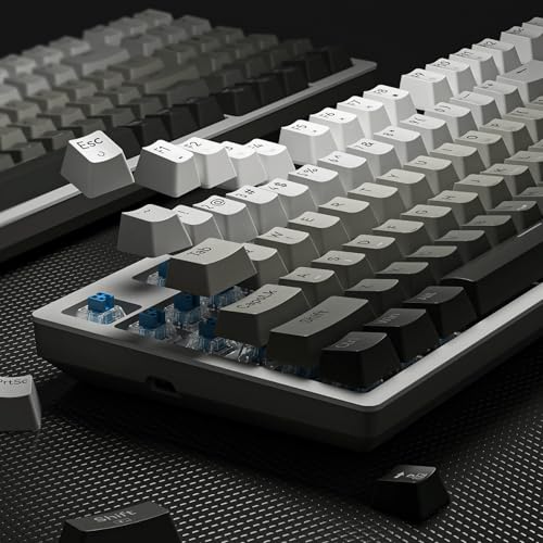 60 Pcs Mechanical Keyboard Switches, 3-Pin Clicky Tactile Dustproof Keyboard Switch Replacement Kit with Switch Puller and Cleaning Brush for Keyboard DIY