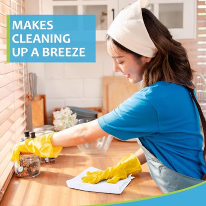 Nuenen Car Microfiber Clean Cloths, White, 16 x 16 Inch, 60 Pcs - color: White, size: 16 x 16 inches