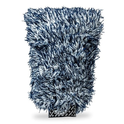 Chemical Guys, The Dually Dual-Fiber Wet-Dry Microfiber Wash Mitt, Blue - size: 1 Pack, style: Wash Mitt