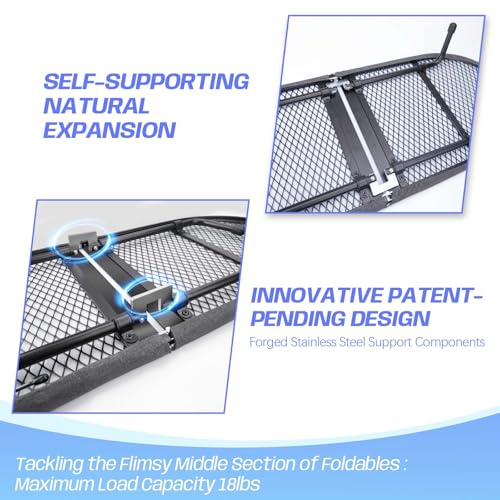 Tabletop Ironing Board with Iron Rest, Metal Mesh Panel Ironing Board - color: Black