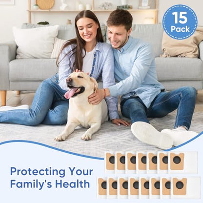 15 Pack Omni C20 Dust Bags for Eufy C20 C10 Compatible with Eufy Robot Vacuum Omni C20 C10, Vacuum Bags Large Capacity Accessories with 4-Layer Replacement Bags