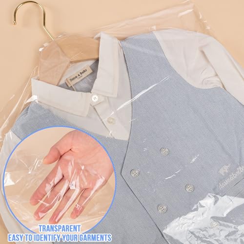 97 Pack Dry Cleaner Bags, 45x70cm - size: 45 x 70 cm