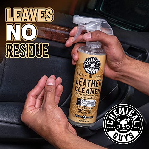 Chemical Guys, Leather Cleaner & Conditioner Kit for Cars & Home, 2 x 16 oz - style: 16 Fl Oz KIT