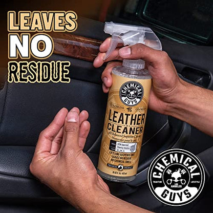 Chemical Guys, Leather Cleaner & Conditioner Kit for Cars & Home, 2 x 16 oz - style: 16 Fl Oz KIT