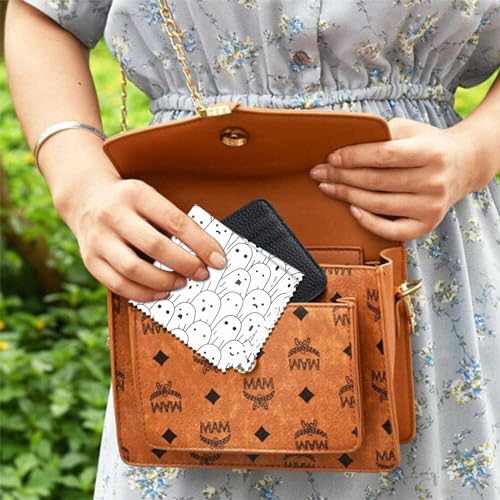 6 PCS Glasses Cleaning Cloth Eyeglass Cleaning Cloth Lens Eyeglasses Microfiber Cute Aesthetic Cloth for Unisex Women Girls Reusable Phone Screens Camera Multi-Patterns(6.3"x6.3")-Skull - color: N11-skull